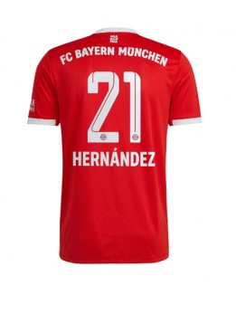 Bayern Munich Lucas Hernandez #21 Heimtrikot 2022-23 Kurzarm